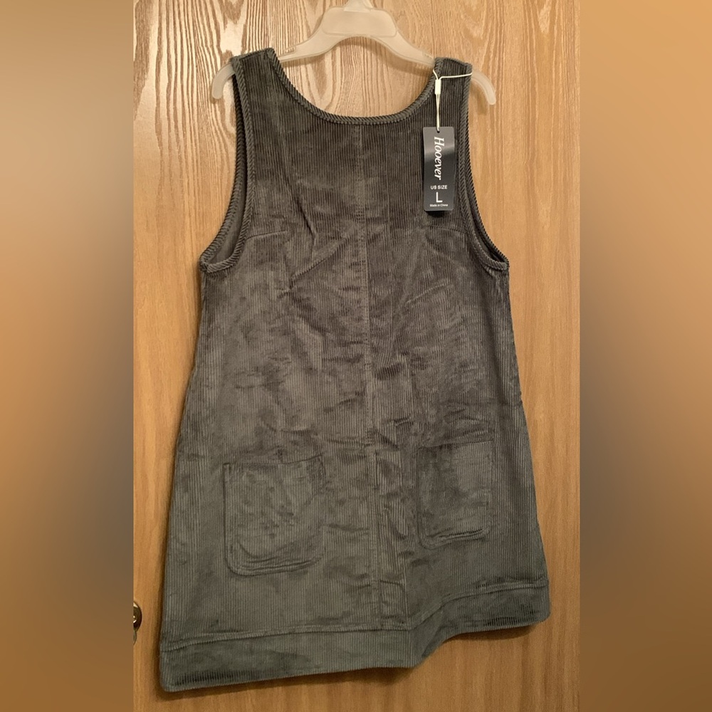 Corduroy Sleeveless Dress